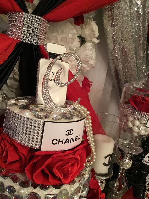 coco chanel party decorations|Chanel decorations for party.